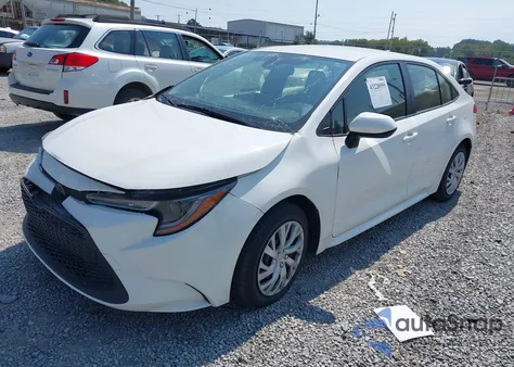 2021 Toyota Corolla Le from USA, damaged, VIN JTDEPMAE3MJ186085